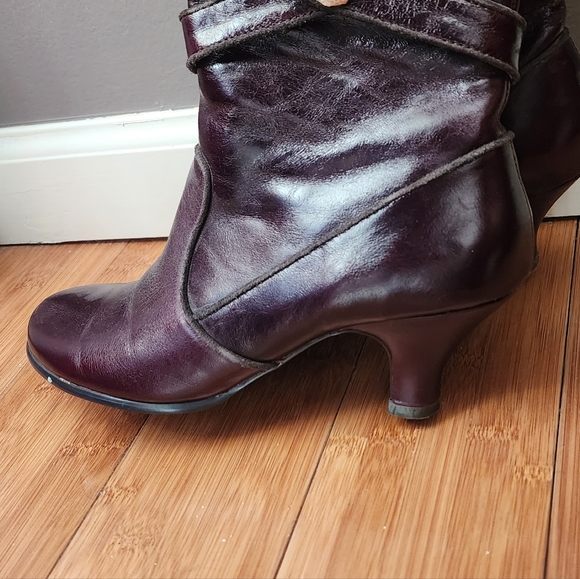 New Kenzie Punky boots. Dark purple/ burgundy size 8.5 - Picture 3 of 8